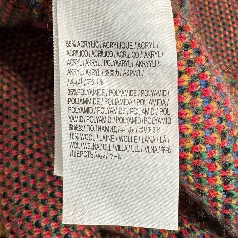 EUC | Farm Rio | Tropical Garden Long Sleeve Sweater Dress | Multi | Small - Picture 8 of 14